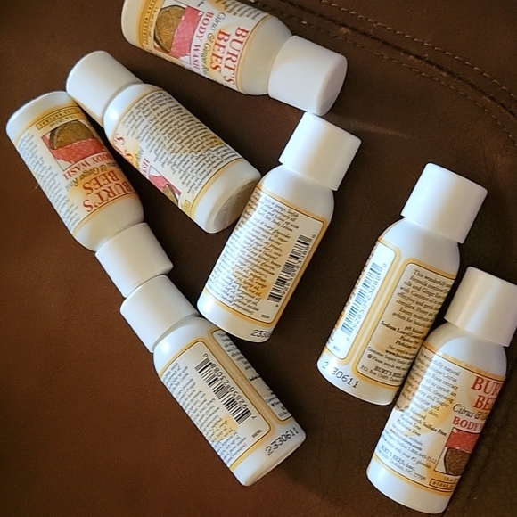 Burt's Bees Citrus & Ginger Body Wash Lot of 7 Bottles - Picture 1 of 3